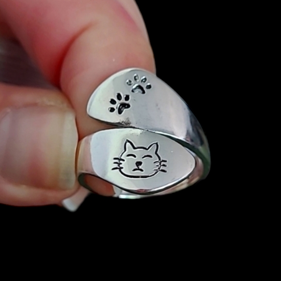 Resizable Ring- Cat Lover - Picture 3 of 3